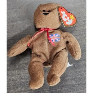 TY Teenie Beanie Baby Britannia The Bear McDonald’s 1993 Rare!